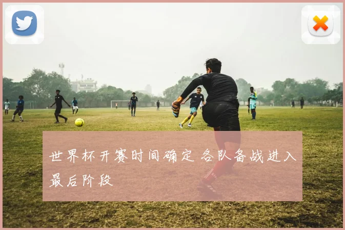 世界杯开赛时间确定 各队备战进入最后阶段