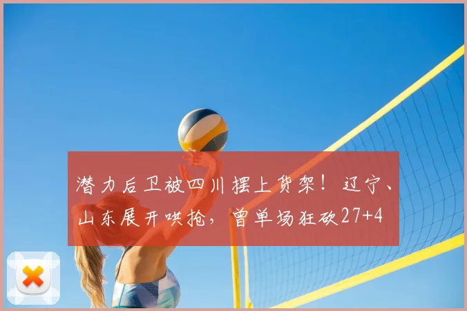 潜力后卫被四川摆上货架!辽宁、山东展开哄抢,曾单场狂砍27+4
