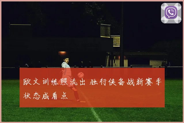欧文训练照流出 独行侠备战新赛季状态成看点