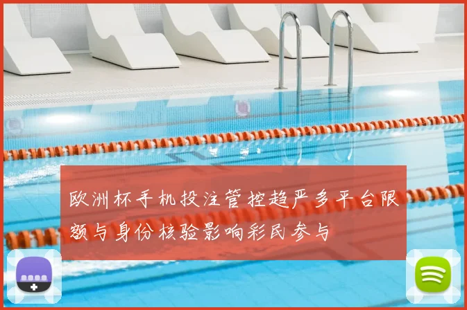 欧洲杯手机投注管控趋严多平台限额与身份核验影响彩民参与