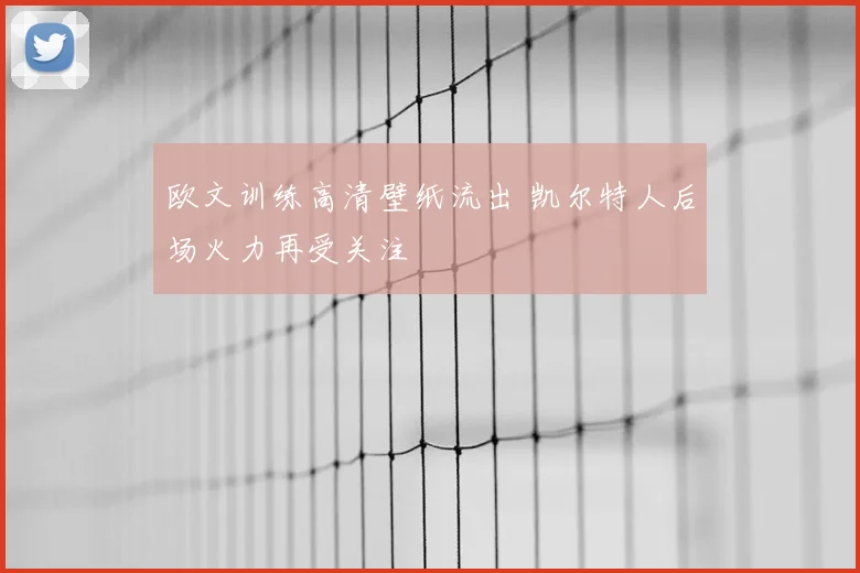 欧文训练高清壁纸流出 凯尔特人后场火力再受关注